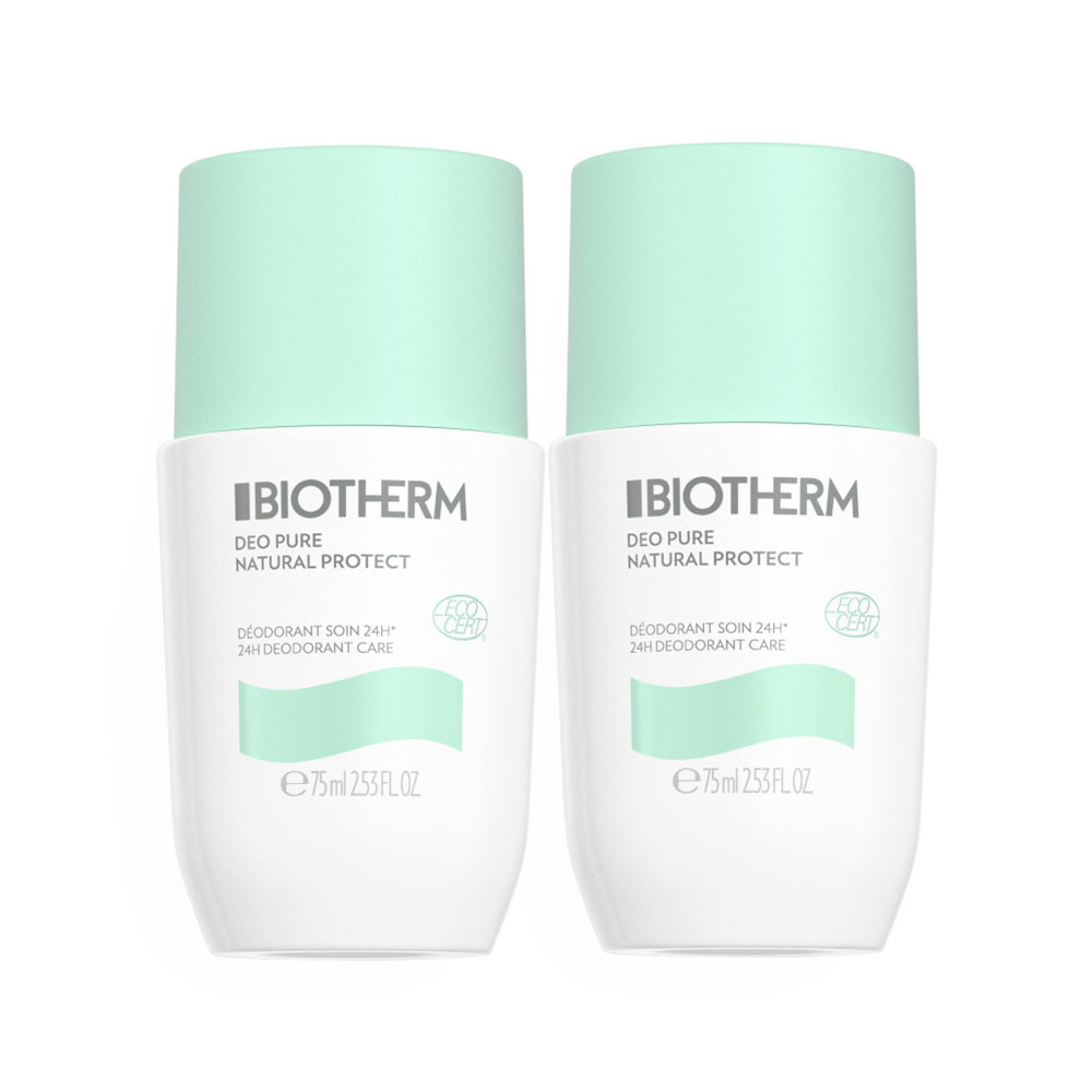 Biotherm Deo Pure Deodorant Natural Protect 24h 2x75ml