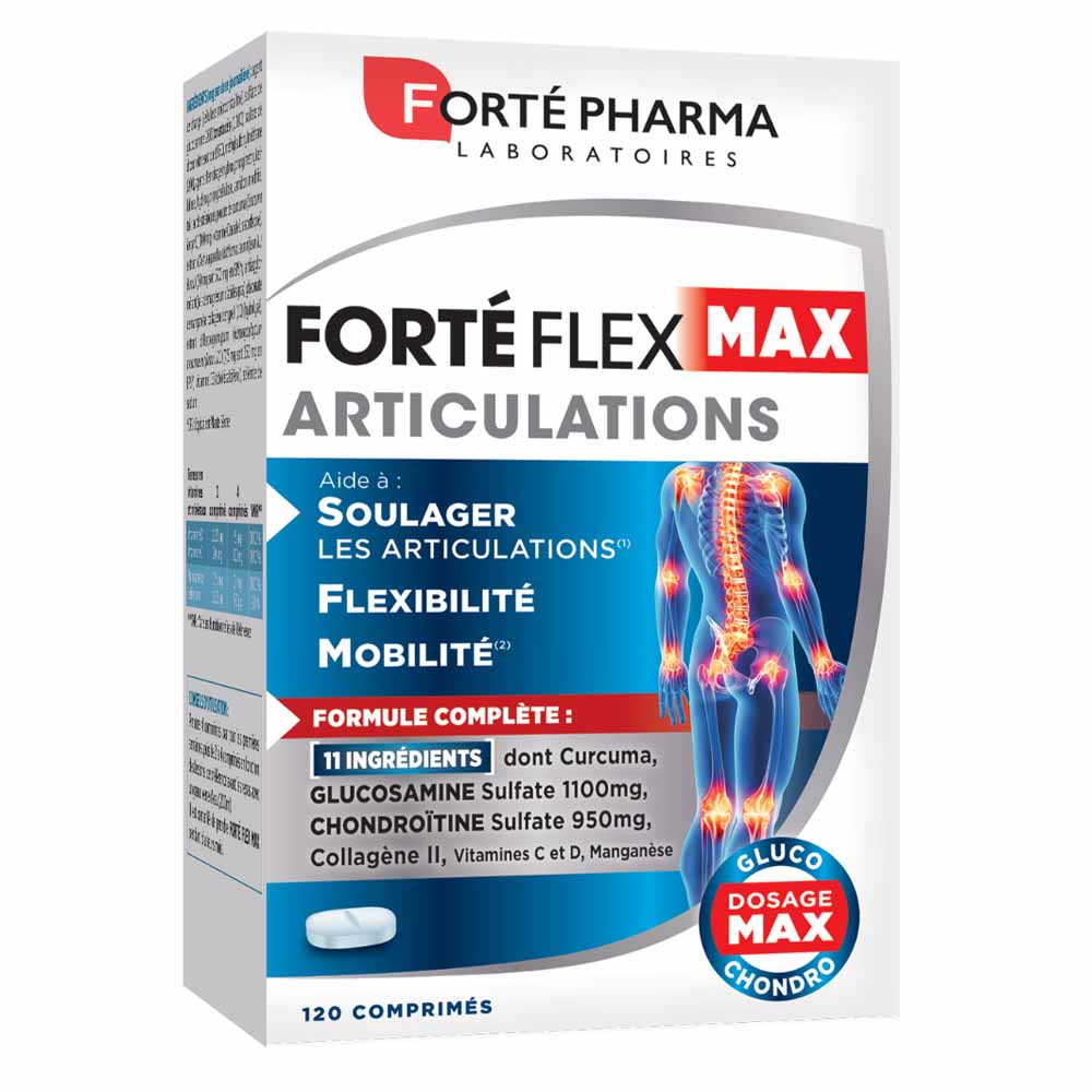 Forté Pharma Forté Flex Articulations Flexibilité Mobilité 120 comprimés
