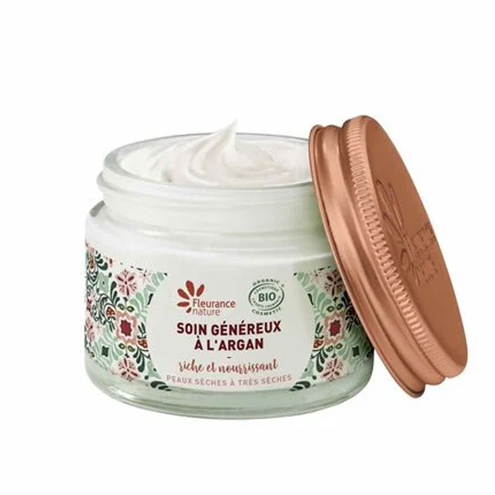 Fleurance Nature Soin Généreux Visage à L'Argan Bio 50ml