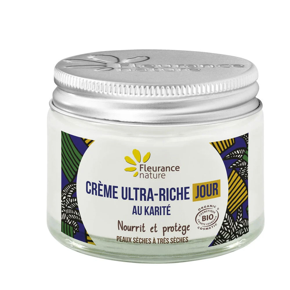 Fleurance Nature Crème Ultra-Riche Jour Au Karité Bio 50ml