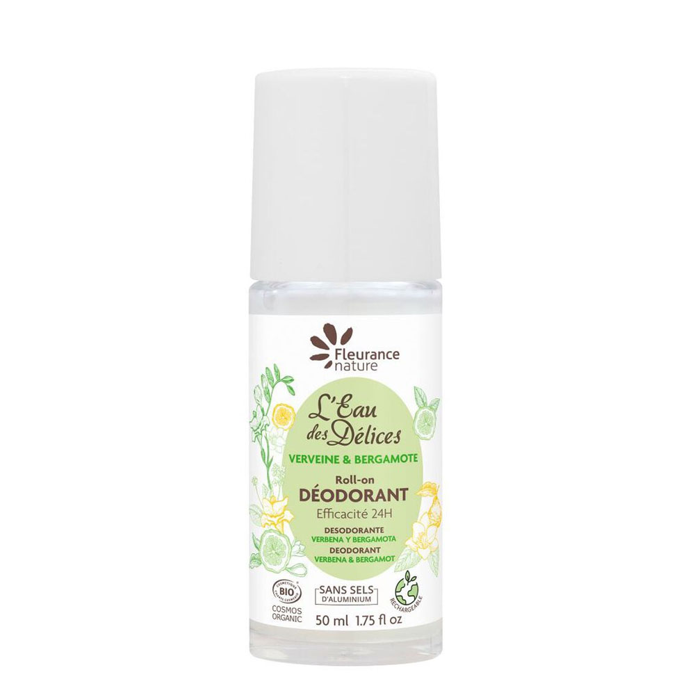 Fleurance Nature Déodorant Eau Délices Verveine Bergamote Bio 50ml