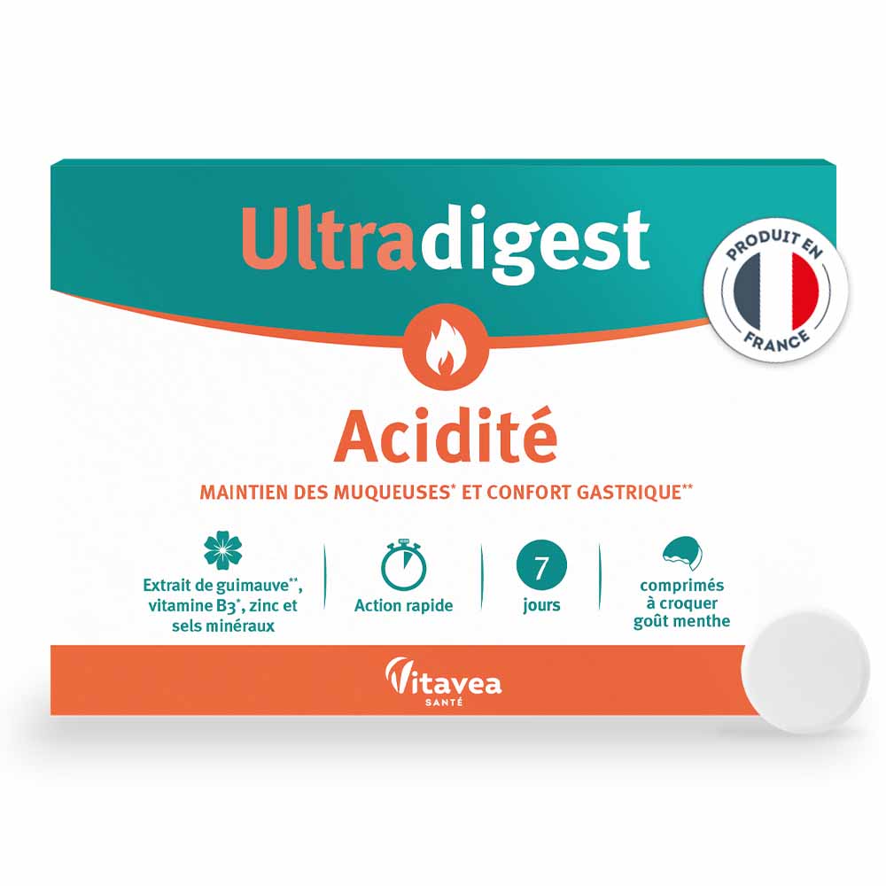 Vitavea Santé Ultradigest Acidité 14 comprimés