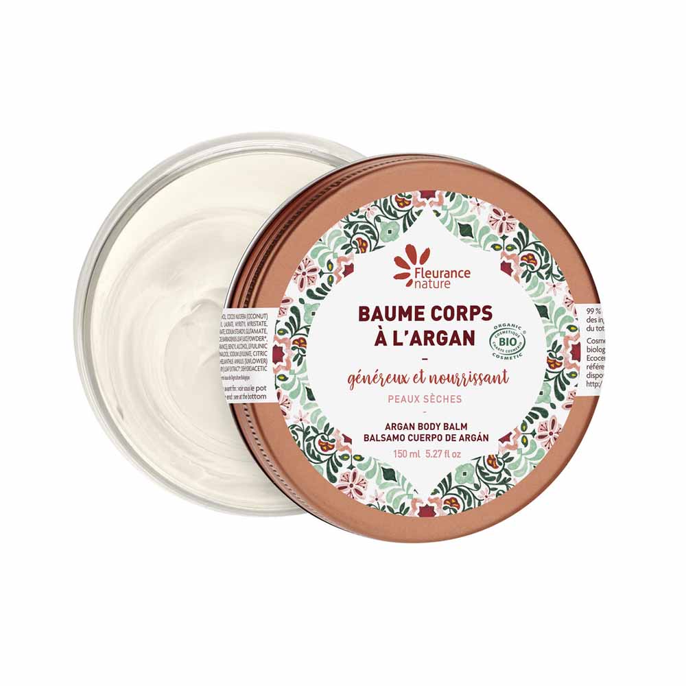Fleurance Nature Baume Corps Généreux Nourrissant A L'Argan Bio 150ml
