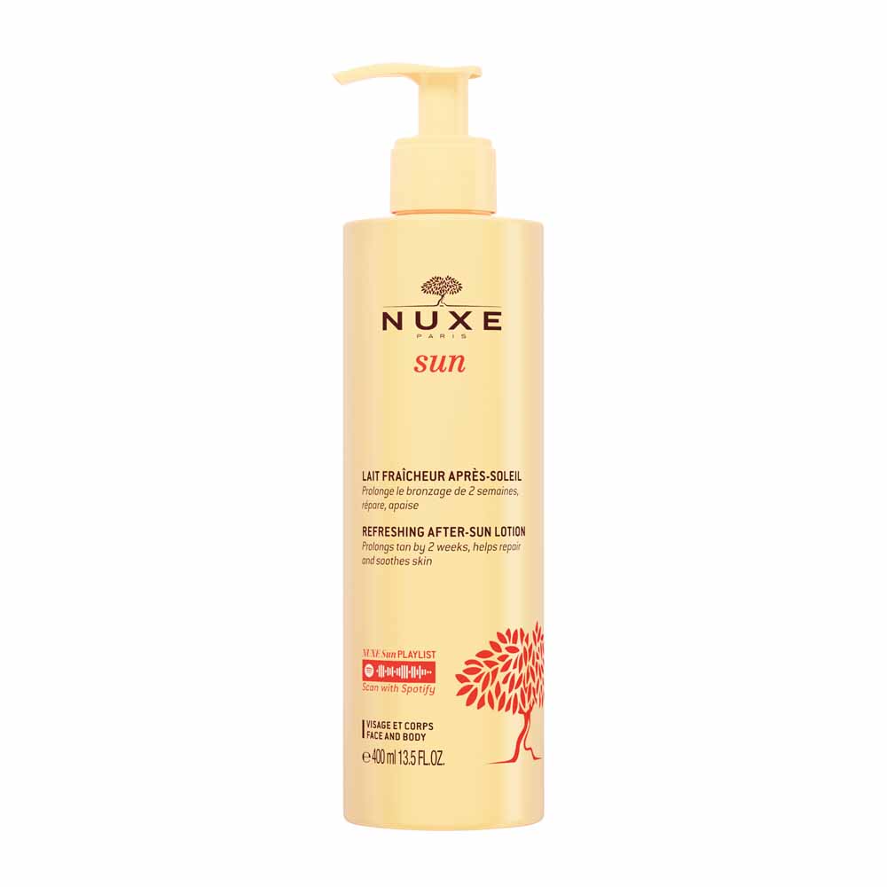 Nuxe Sun Lait Fraicheur Apres-soleil Visage Et Corps 400ml