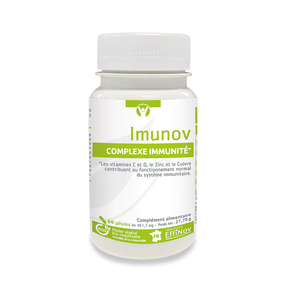 Effinov Nutrition Imunov Complexe Immunité 60 Gélules