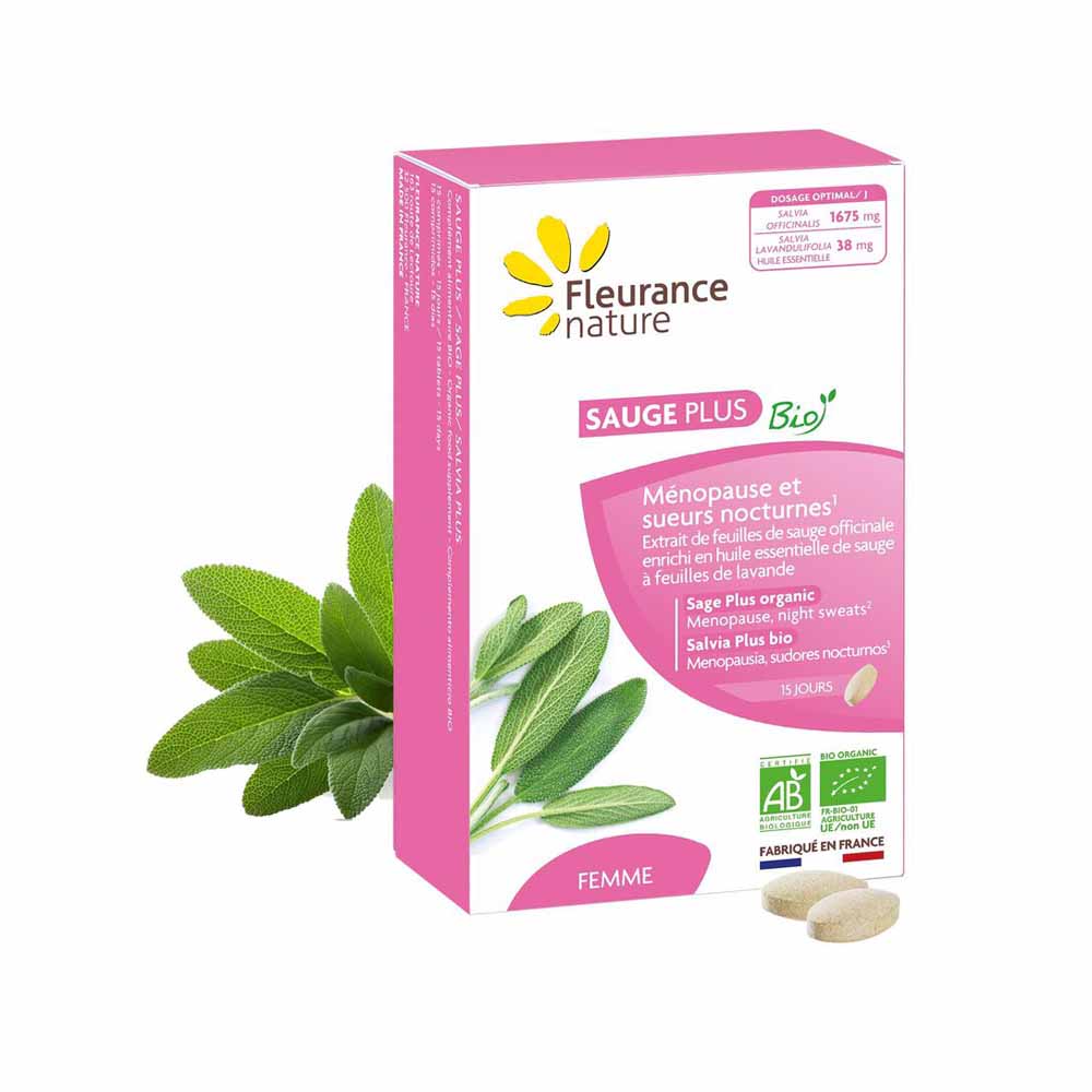 Fleurance Nature Sauge Plus 15 comprimés