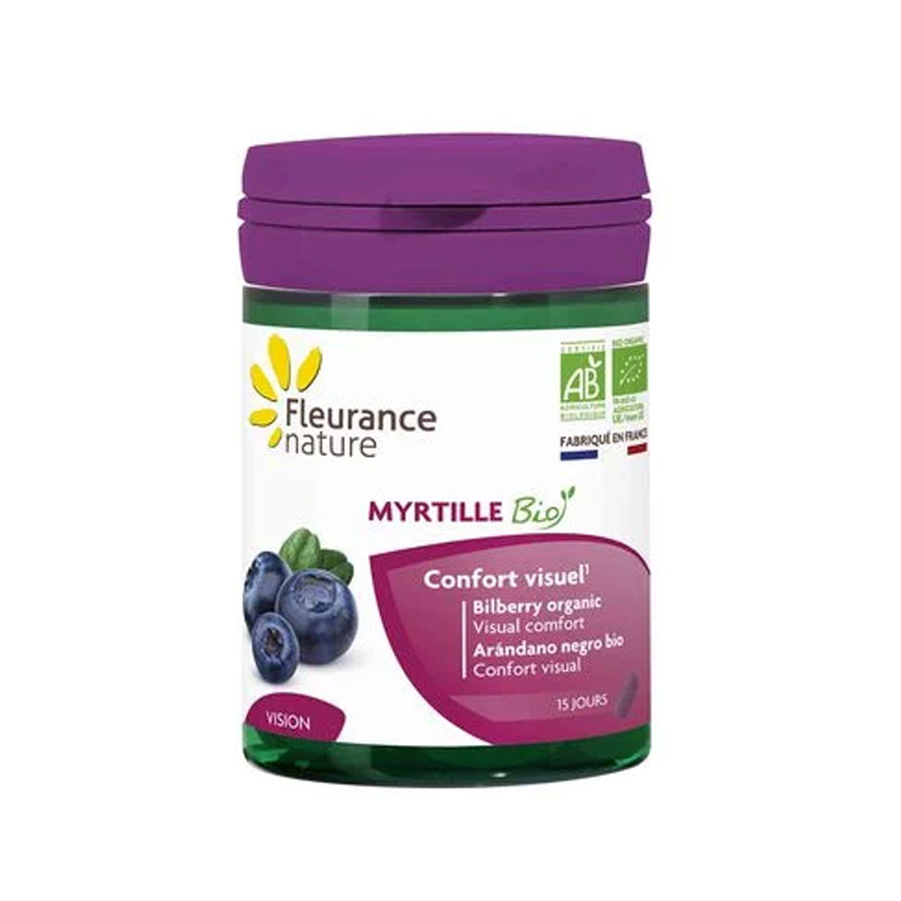 Fleurance Nature Myrtille bio 60 comprimés