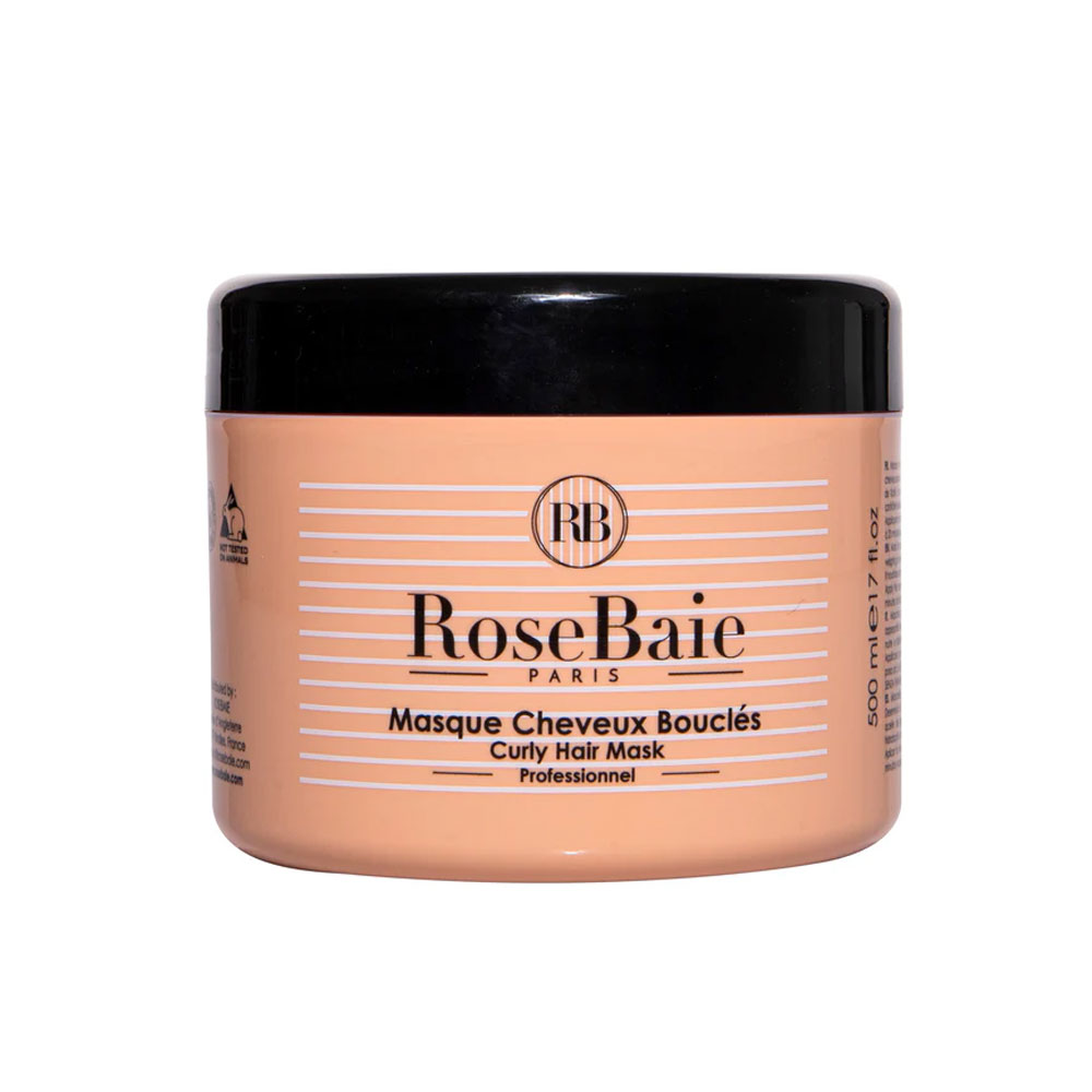 Rosebaie Boucles Masque Cheveux Bouclés À L'Huile D'Avocat 500ml