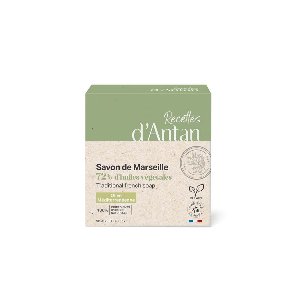 Recettes d'Antan Savon De Marseille Olive Méditerranéenne 200g