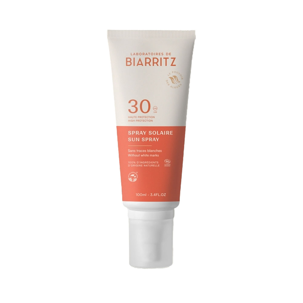 Laboratoires De Biarritz Solaires Spray SPF30 Bio 100ml