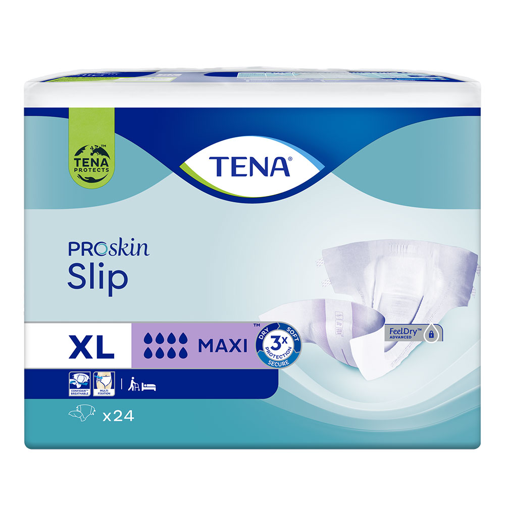 Tena Proskin Slip Maxi Absorbants pour fuites urinaires Taille XL x24