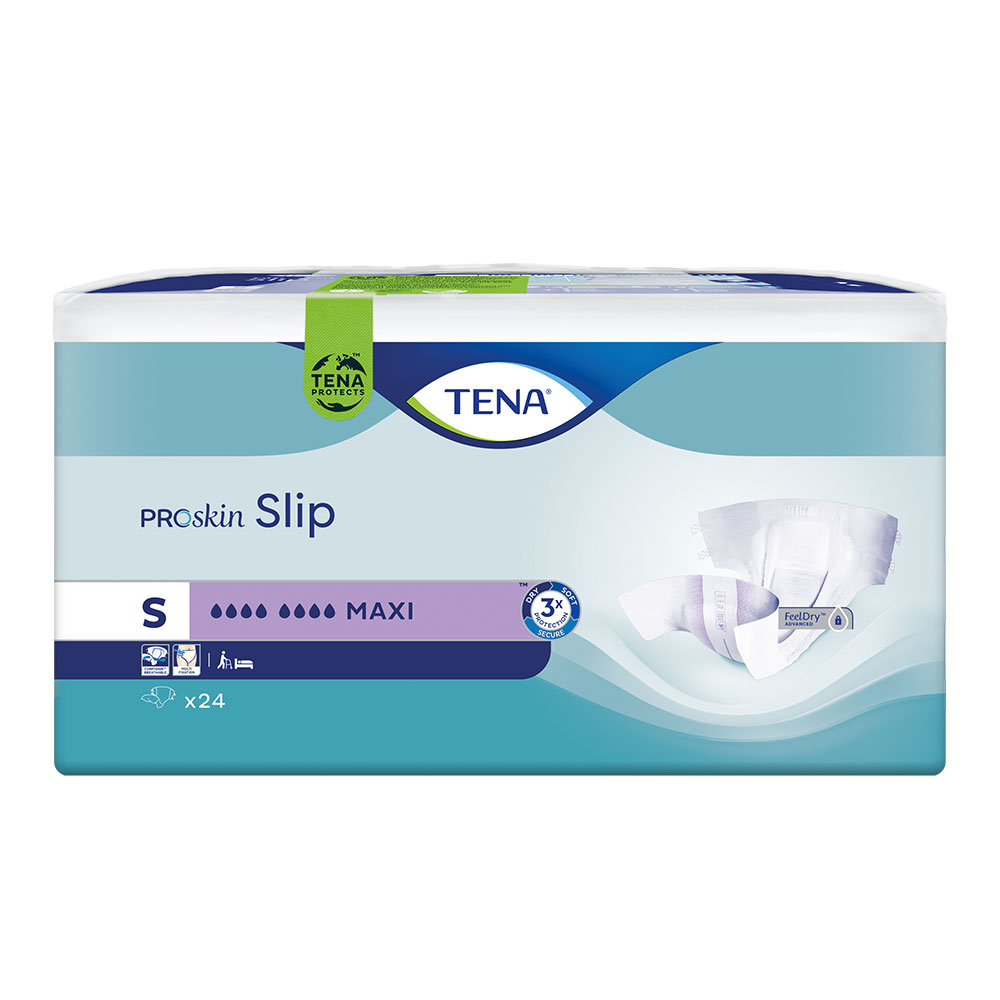 Tena Proskin Slip Maxi Absorbants pour fuites urinaires Taille S x24