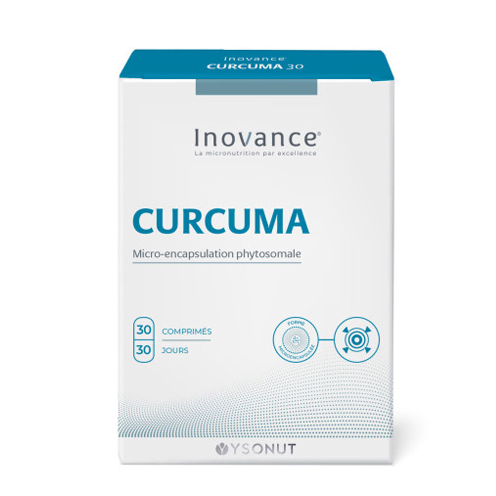 Curcuma+ 30 Comprimes Phytosome De Curcuma Inovance