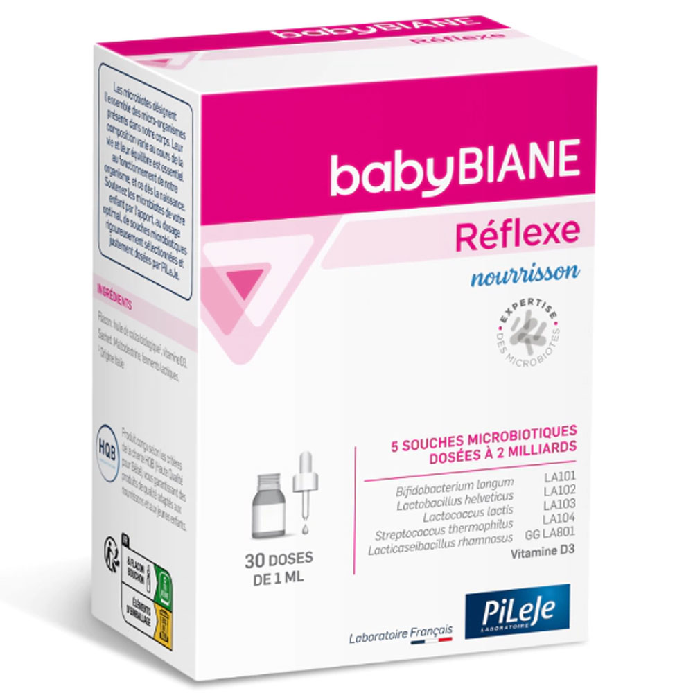 Pileje BabyBiane Réflexe Nourrison 1 Flacon 30ml