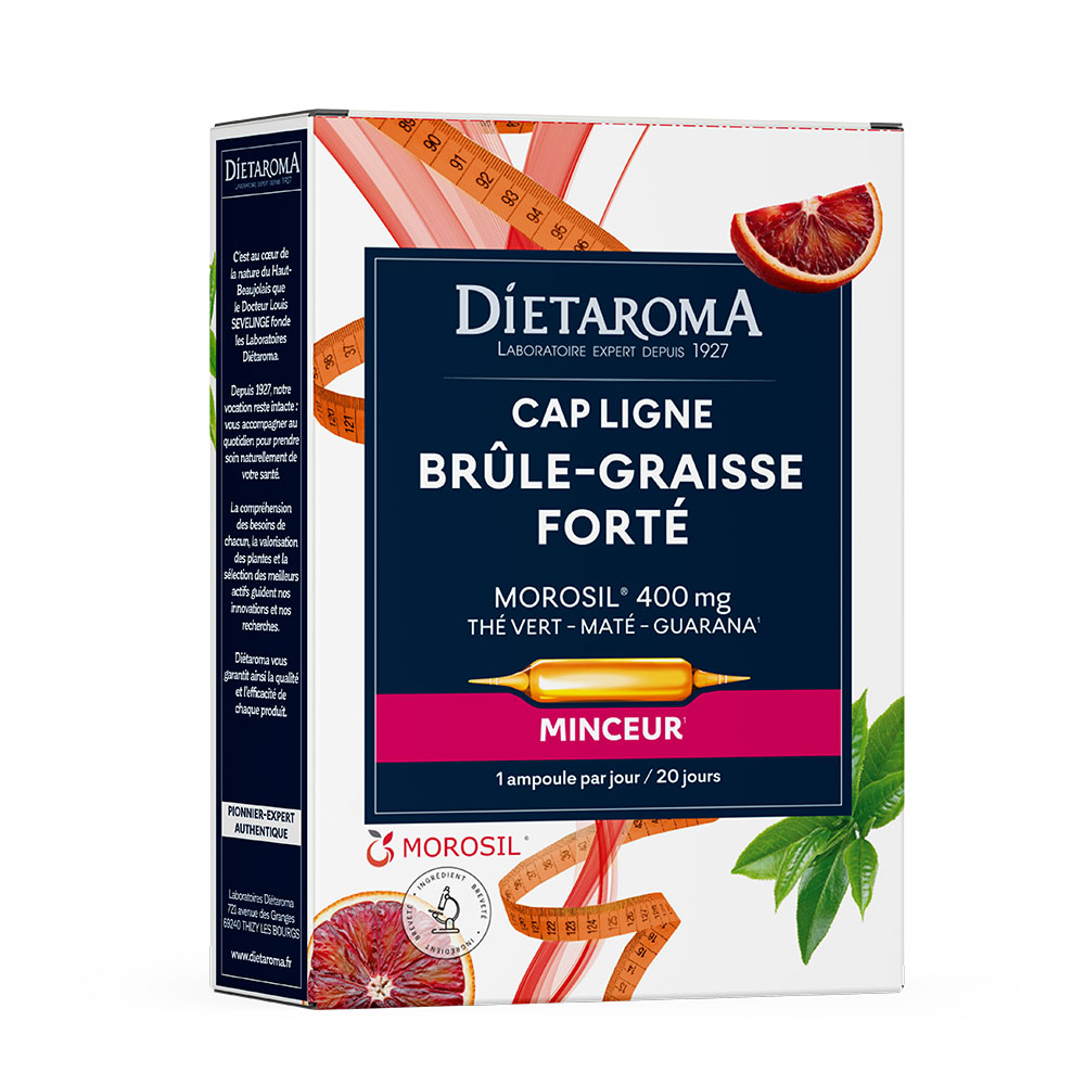 Dietaroma Capligne Brûle-Graisse Forté 20 Ampoules