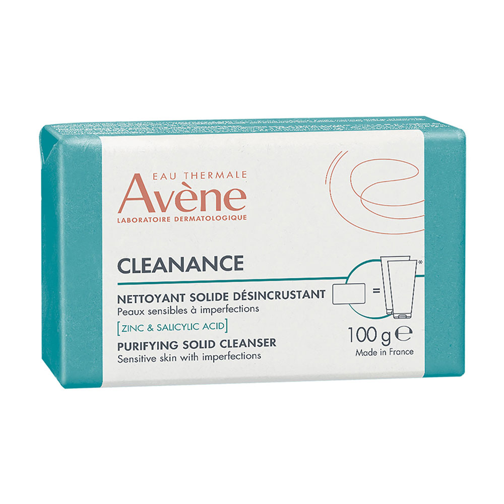 Avène Cleanance Nettoyant Solide Désincrustant 100g