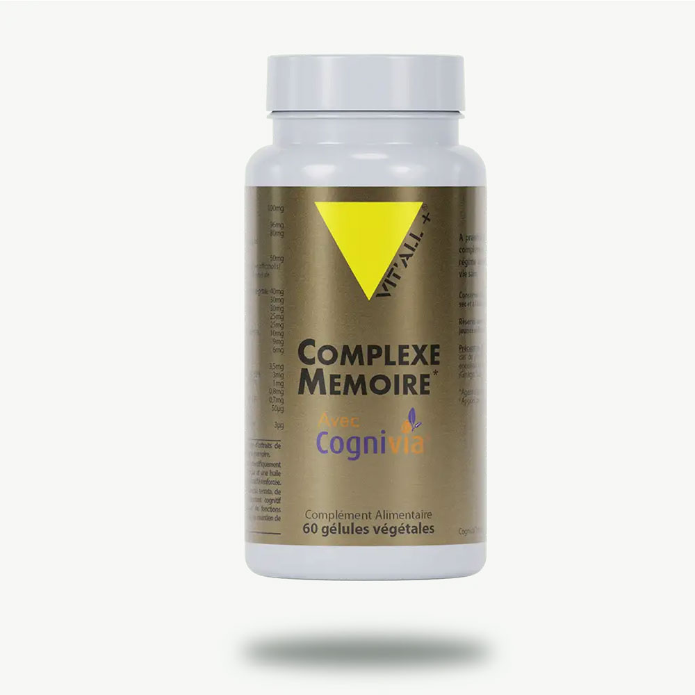 Vit'All+ Complexe mémoire avec Cognivia™ 60 Gélules