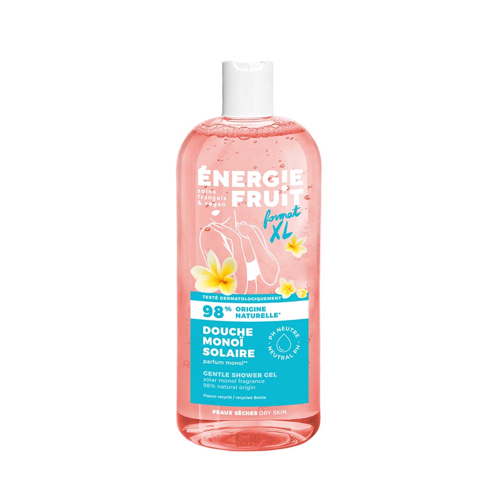 Energie Fruit Gel Douche Ph Neutre Monoi & Huile De Macadamia Bio 500ml