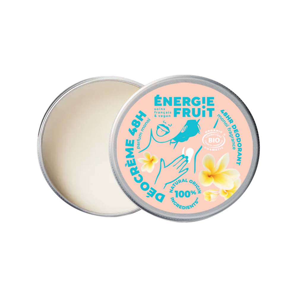 Energie Fruit Déo Crème 48H Monoï Bio 45g