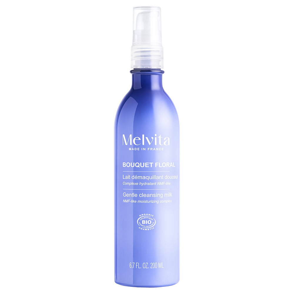 Melvita Bouquet Floral Lait Démaquillant Douceur Bio 200ml