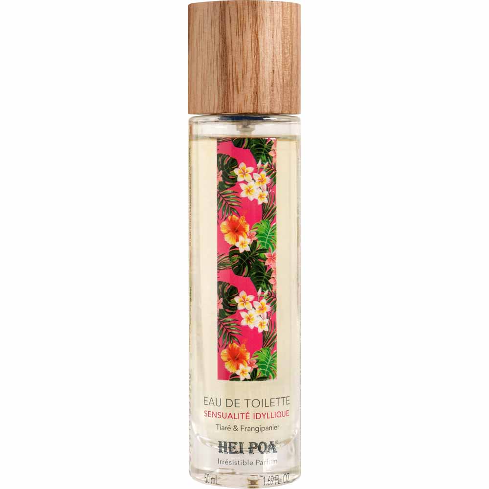 Hei Poa Irrésistible Parfum Eau De Toilette Sensualité Idyllique Tiaré & Frangipanier 50ml