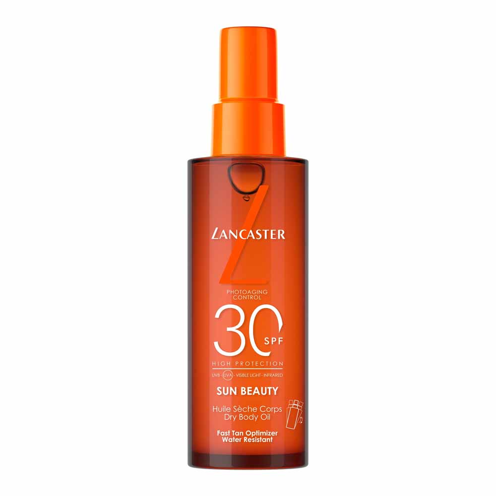 Lancaster Sun Beauty Huile sèche soyeuse accélératrice de bronzage spray SPF30 150 ml