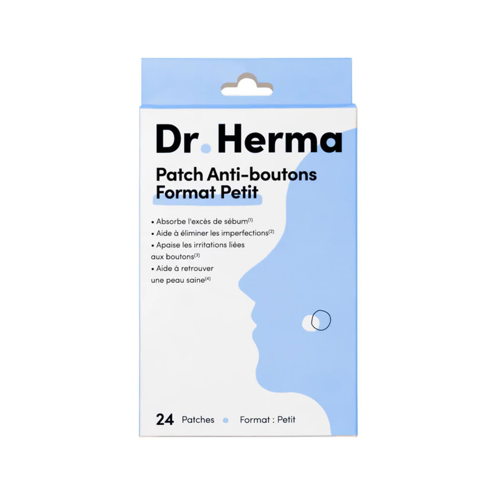 Dr. Herma Patch Anti-Boutons Format Petit x24