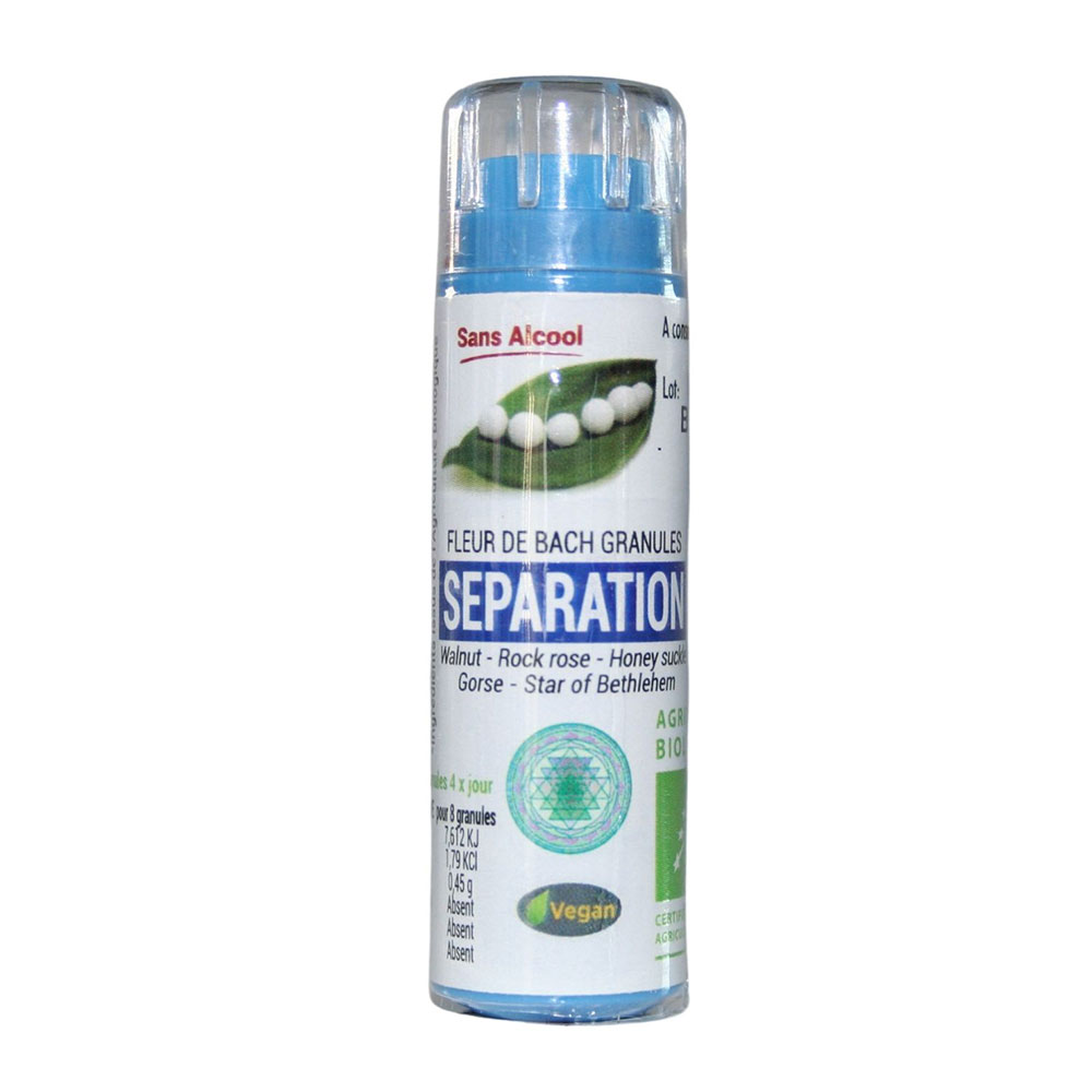 Kosmeo Fleurs de Bach Bio Séparation Bio 120 granules