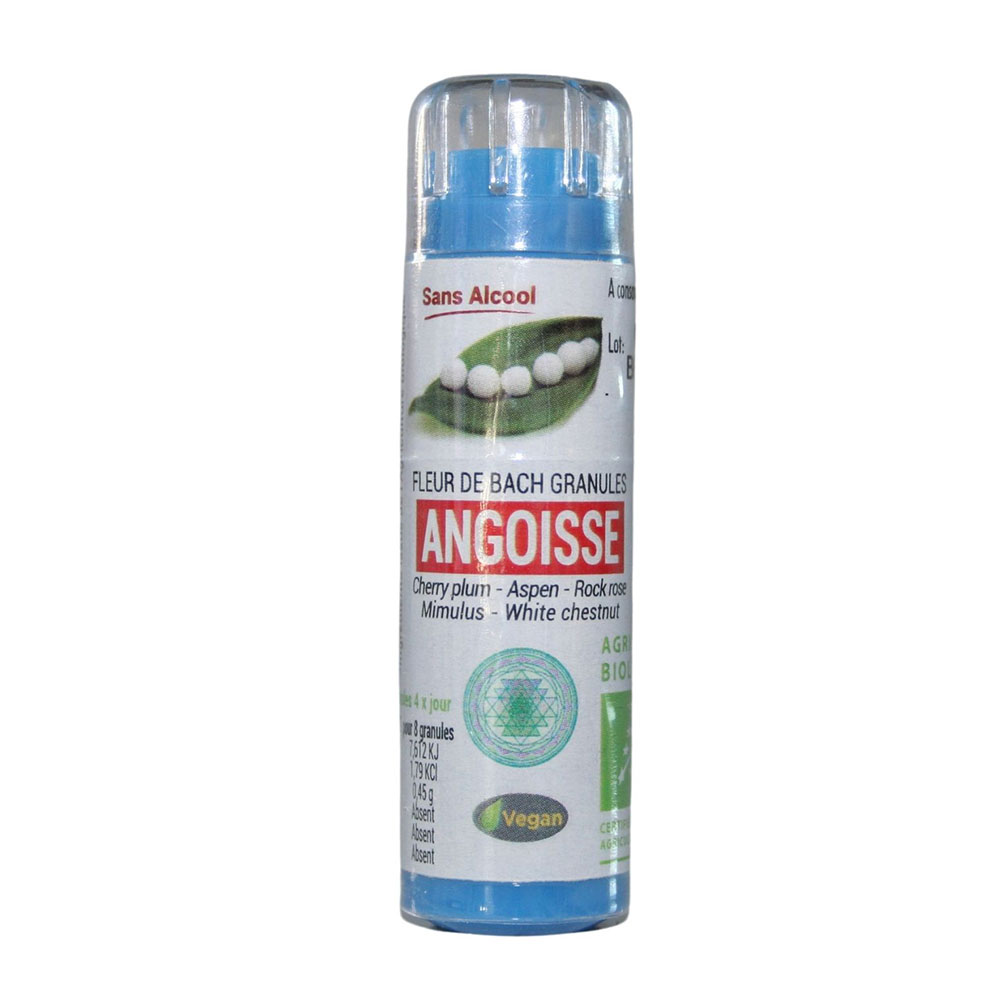 Kosmeo Fleurs de Bach Angoisse Bio 120 granules