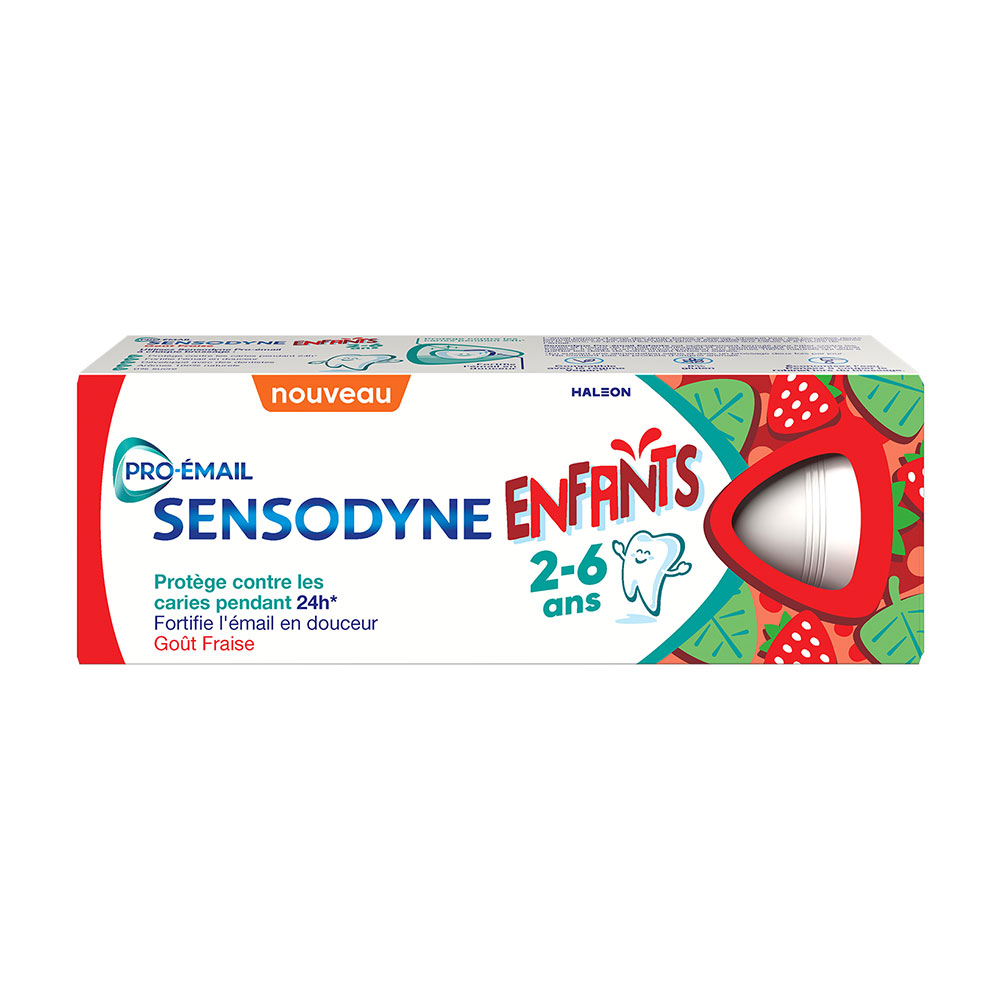 Sensodyne Pro-Email Dentifrice Enfants 2-6 ans Fraise 50ml