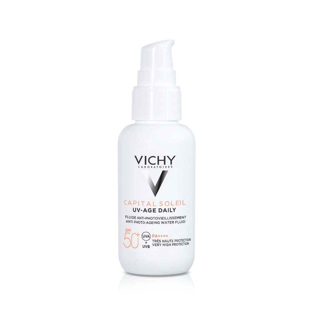 Vichy Capital Soleil Fluide Anti-Photovieillissement SPF50+ Visage UV-AGE Daily 40ml