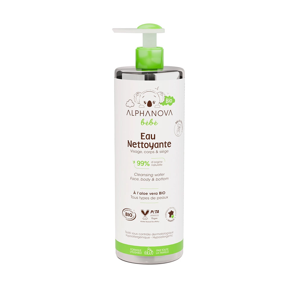 Alphanova Bébé Eau Nettoyante 400ml