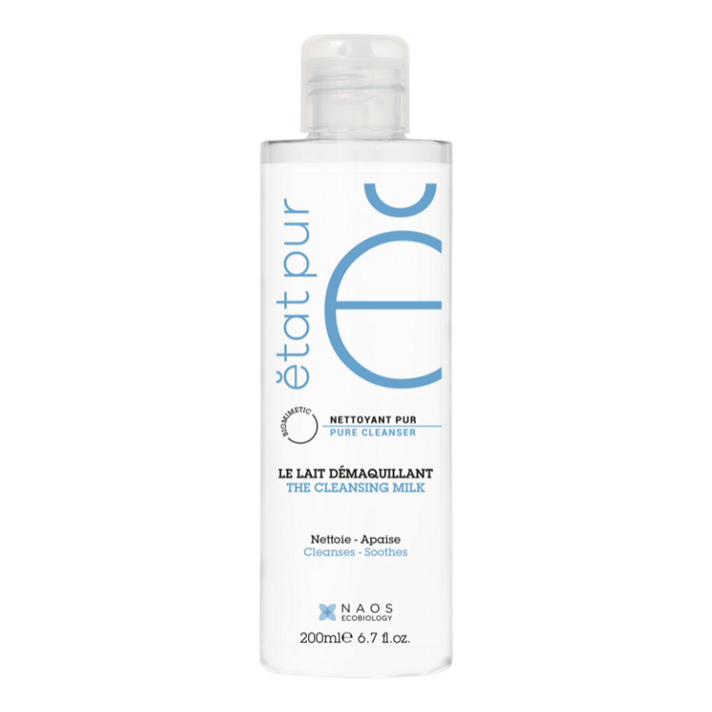 Etat Pur Nettoyants Purs Le Lait Démaquillant 200ml