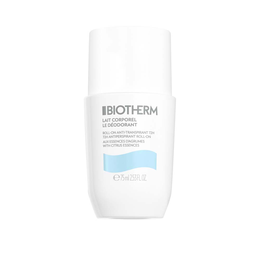 Biotherm Lait Corporel Déodorant Roll-On Anti-Transpirant 72H 75ml