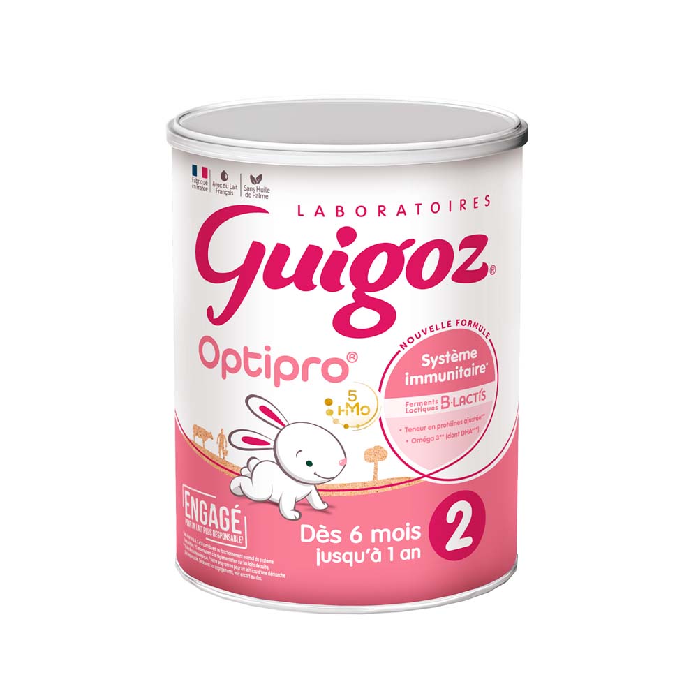 Guigoz Optipro Lait En Poudre 2 De 6 Mois À 1 An 780g