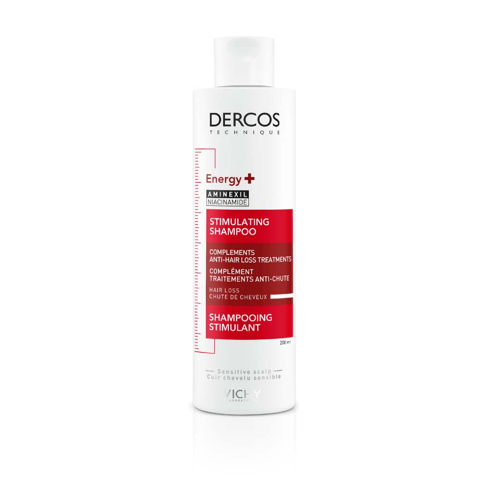 Vichy Dercos Shampooing Energy+ stimulant anti-chute à l'Aminexil 200ml