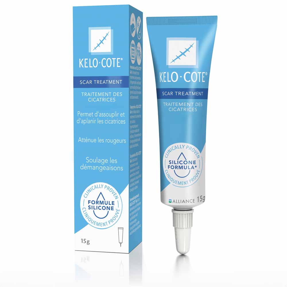 Kelo-cote Gel de silicone pour le traitement des cicatrices 15g