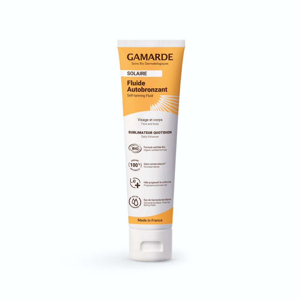 Gamarde Solaire Fluide Autobronzant Sublimateur Bio 100ml