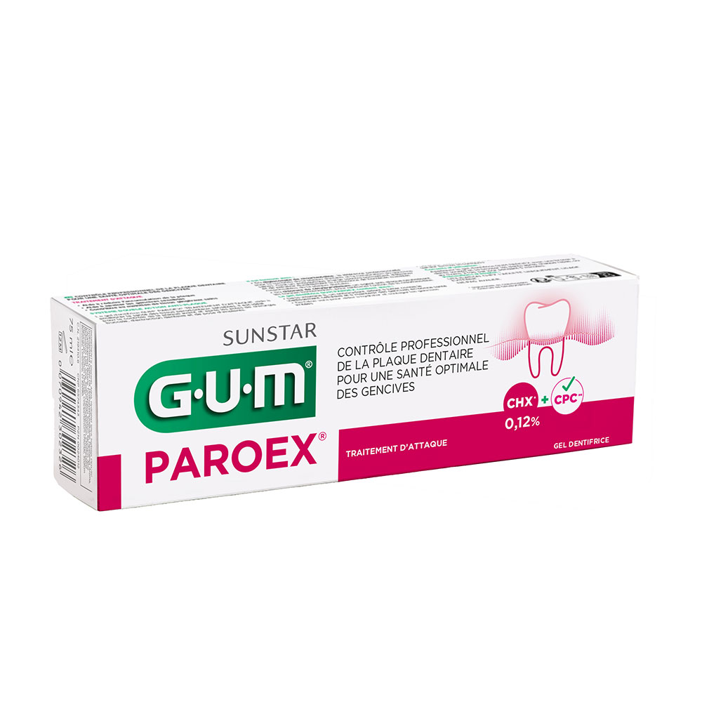 Paorex Gel Dentifrice Antiplaque 75ml Gum