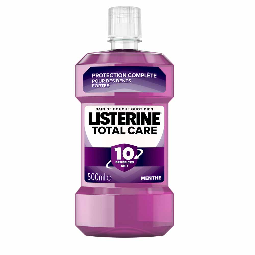 Listerine Bain De Bouche Total Care Quotidien Goût Menthe 500ml