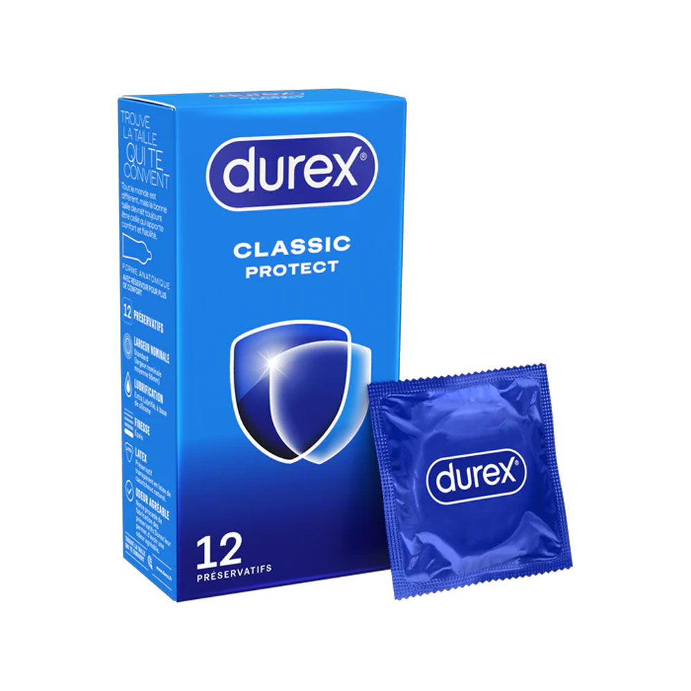 Durex Préservatifs Classic Protect x12