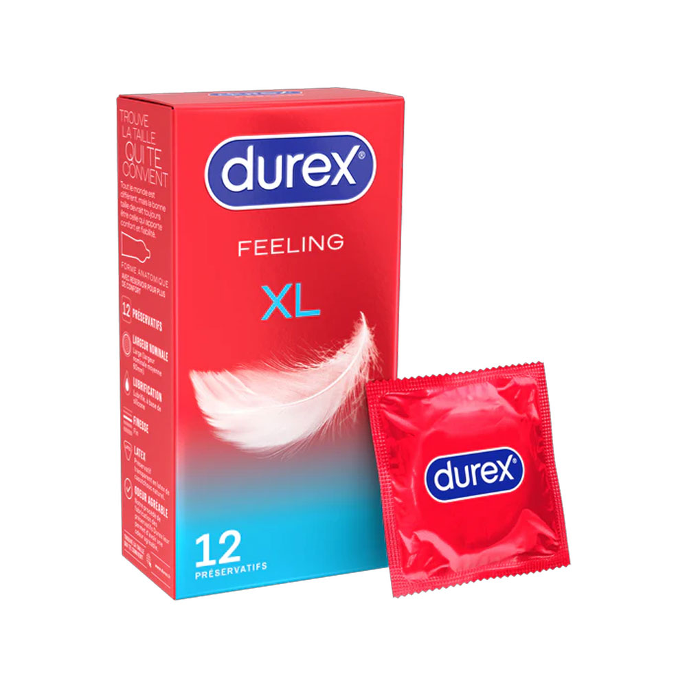 Durex Feeling Préservatifs Large XL x12