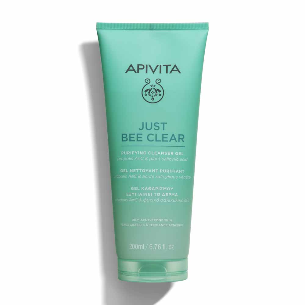 Apivita Just Bee Clear Gel Nettoyant Purifiant 200ml