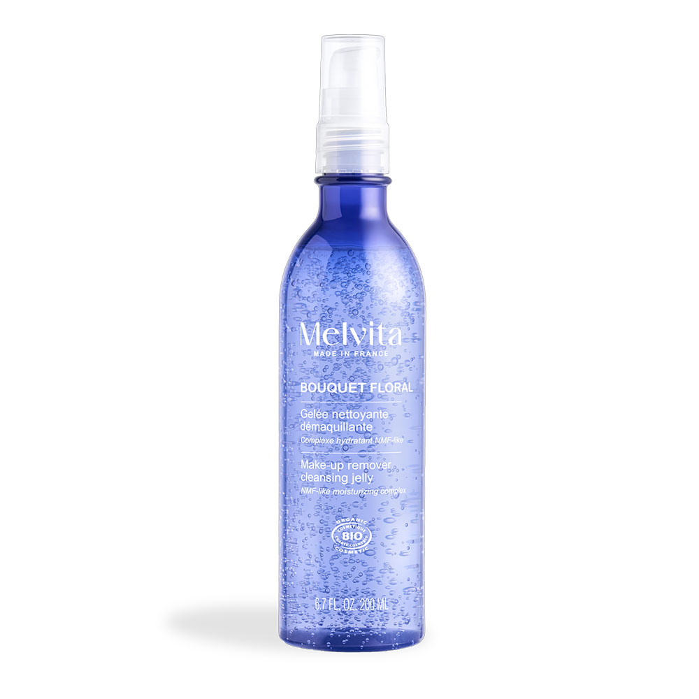Melvita Bouquet Floral Gelée Nettoyante Démaquillante Bio 200ml