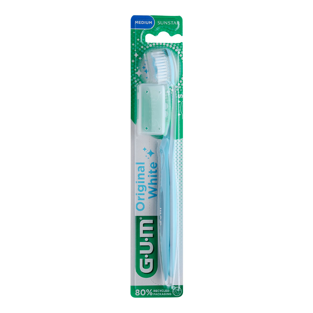 Gum Original White Brosse A Dents Sunstar Medium 563