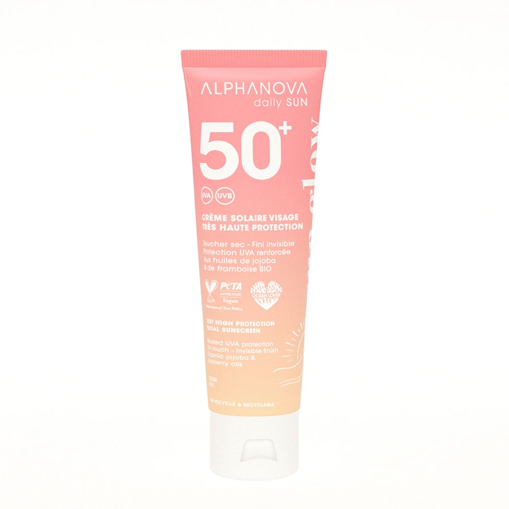 Alphanova Daily Sun Crème Solaire Visage SPF50+ 50ml