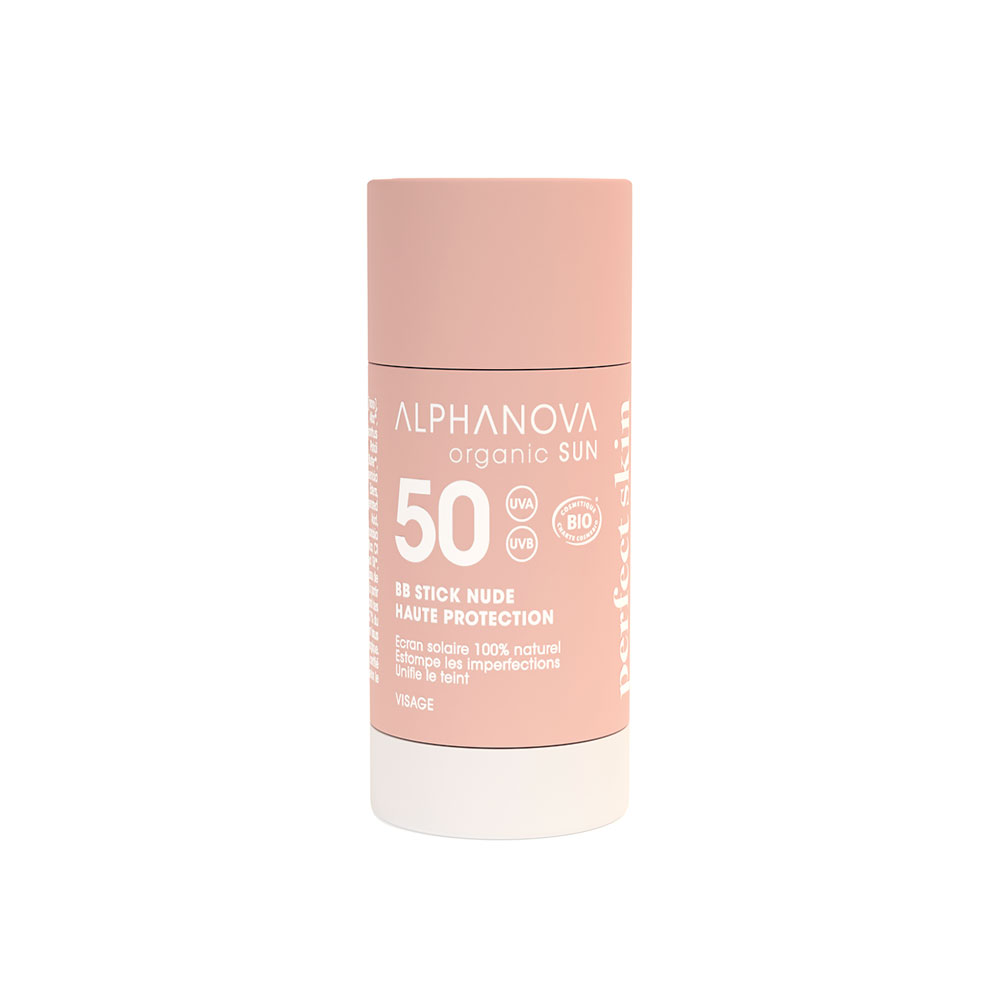 Alphanova Organic Sun BB Stick Nude Bio SPF50 17g