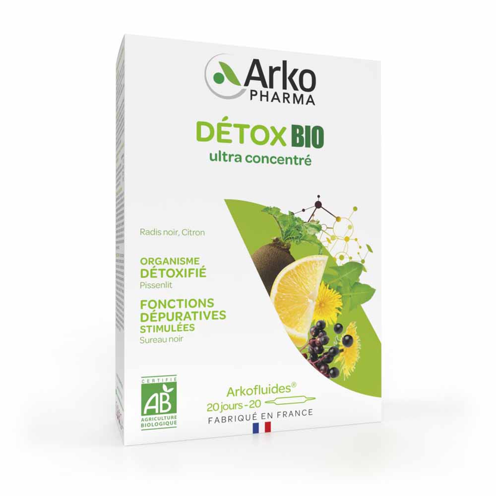 Arkopharma Arkofluides Detox Bio 20 Ampoules