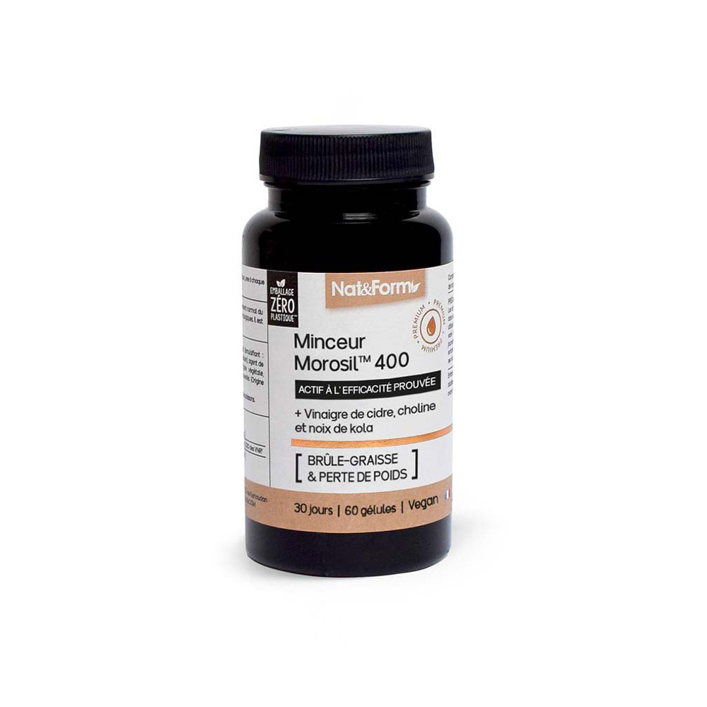 Nat&Form Nutraceutiques Premium Minceur MorosilTM 400 60 Gélules