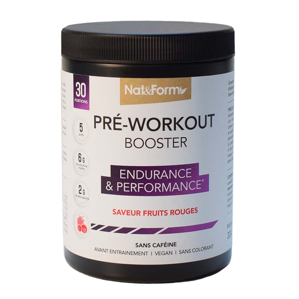 Nat&Form Sport Pré-Workout Booster 324g